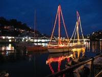 Looe in the evening