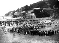 Old image of Looe Beach