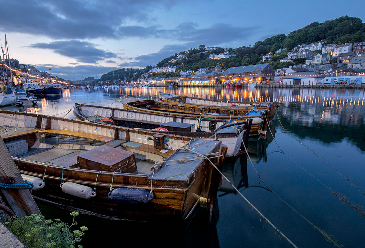 Looe Harbour and Banjo Pier